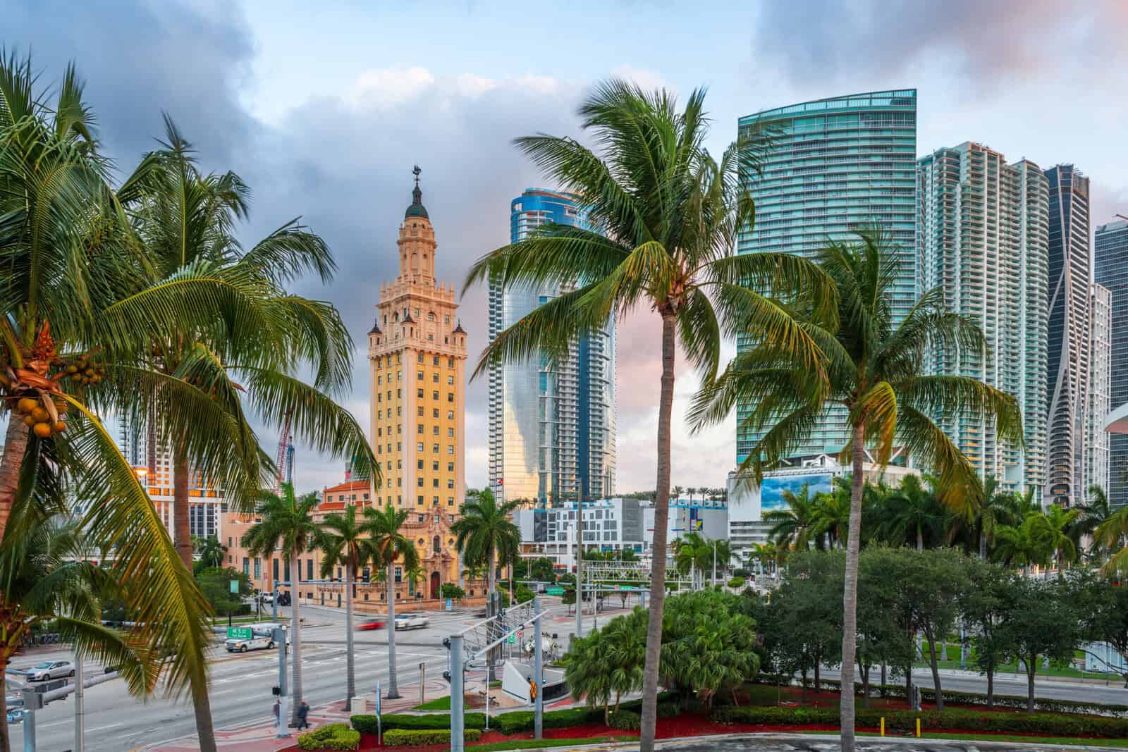 FL - Miami, Florida, USA in the Morning